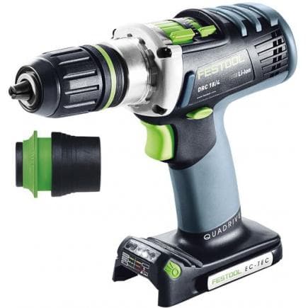 FESTOOL 576458 - Cordless drill DRC 18/4-Basic QUADRIVE without battery