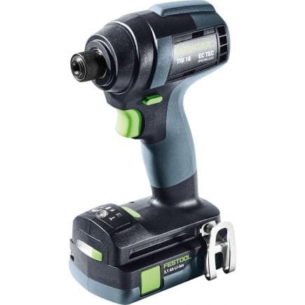 FESTOOL 576485 - Perceuse-visseuse sans fil TID 18 C 3,1Ah-Plus