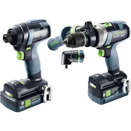 FESTOOL 576995 - Jeu de tournevis et d'embouts TID 18 5,2/4,0-Set TPC 18/4