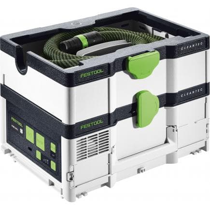 FESTOOL 576936 - Unité d'aspiration mobile sur batterie CTLC SYS I-Basic CLEANTEC sans batterie ni chargeur