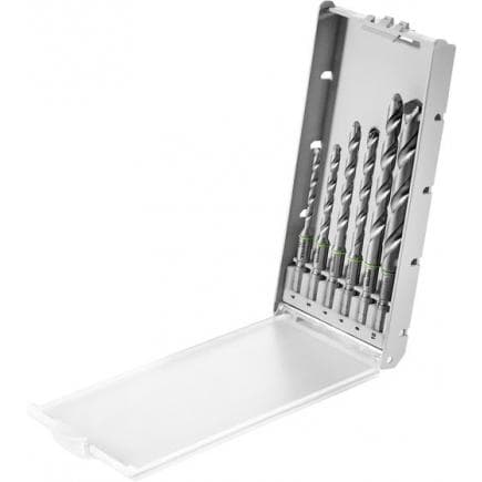 FESTOOL 577397 - Coffret de forets hélicoïdaux BKS SYS3 D4-10 CE/S (6 pcs.)