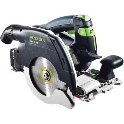 FESTOOL 577439 - Scie circulaire à capot basculant sans fil HKC 55 5,2 EBI-Plus-SCA