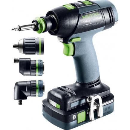 FESTOOL 577609 - Perceuse-visseuse sans fil 18V - T 18+3 HPC 4,0 I-Set