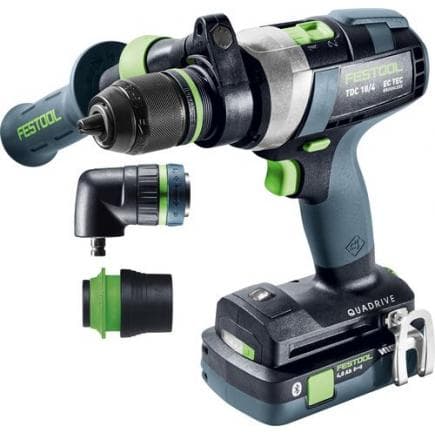 FESTOOL 577612 - Perceuse-visseuse sans fil TDC 18/4 5,0/4,0 I-Set QUADRIVE