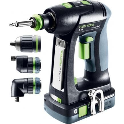 FESTOOL 577617 - Perceuse-visseuse sans fil C 18 HPC 4,0 I-Set