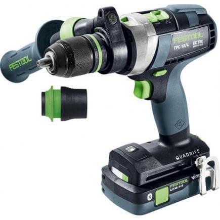 FESTOOL 577651 - Perceuse-visseuse à percussion sans fil TPC 18/4 5,0/4,0 I-Plus QUADRIVE