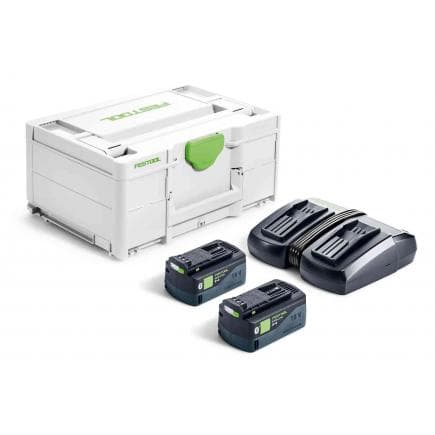 FESTOOL 577707 - Set Énergie SYS 18V 2x5,0/TCL 6 DUO