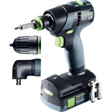 FESTOOL 576896 - Perceuse-visseuse sans fil TXS 18 C 3,0-Set -18V 3Ah