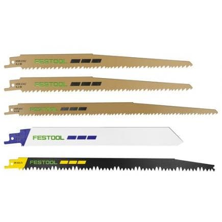 FESTOOL 577496 - Jeu de lames de scie sabre RS (5 pcs.)