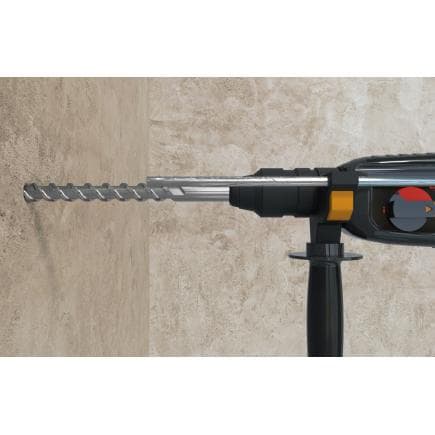 FISCHER 553210 - Ensemble Quattric II 5-12 - Foreuse à béton SDS Plus Quattric II