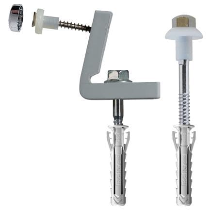 FISCHER 567600 - WB 5N - Fixation dissimulée pour toilettes et sol de bidet avec trous latéraux