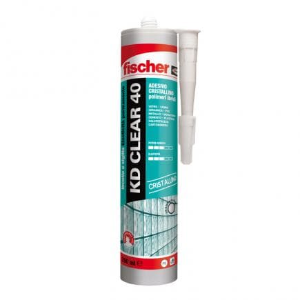 FISCHER 544919 - Adhésif scellant KD CLEAR 40 cristallin