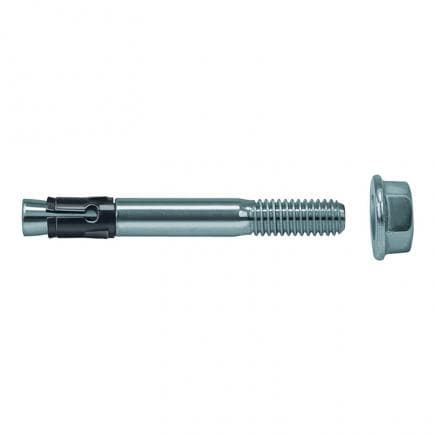 FISCHER 44110 - Cheville à percussion FNA II avec tête filetée et écrou à collerette