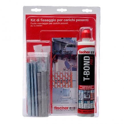 FISCHER 508697 - Kit de fixation charges lourdes T-BOND