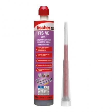 FISCHER 546581 - Résine d'ancrage chimique vinylester hybride sans styrène FIS VE