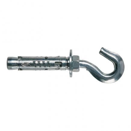 FISCHER 90263 - Cheville en acier avec crochet TA M