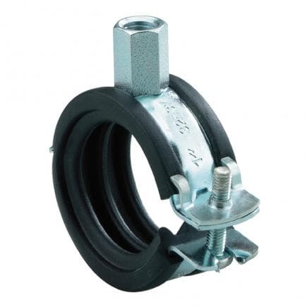 FISCHER 79435 - Hinged pipe clamp with soundproofing insert FGRS Plus