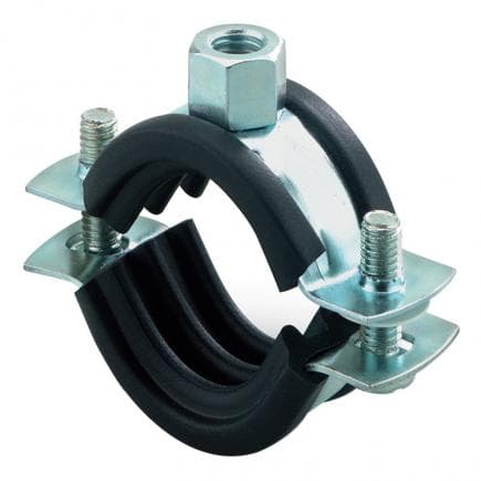 FISCHER 537993 - Collier à double vis zinc lamellaire à chaud FRS