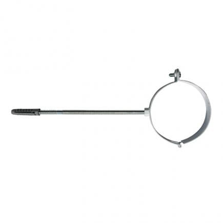 FISCHER 512627 - Collier pour conduits de fumée blancs CCF V