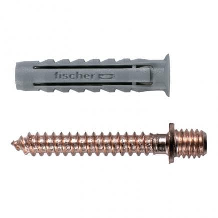 FISCHER 501125 - Chevilles SX à vis double pour colliers