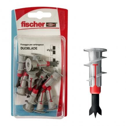 FISCHER 552867 - Cheville auto-perceuse Duoblade K pour plaque de plâtre