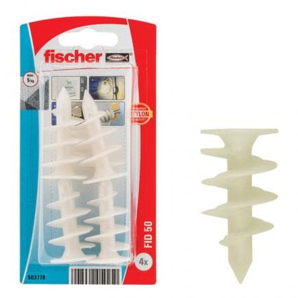 FISCHER 512238 - Cheville sur matériaux isolants pour murs manteaux FID K sous blister