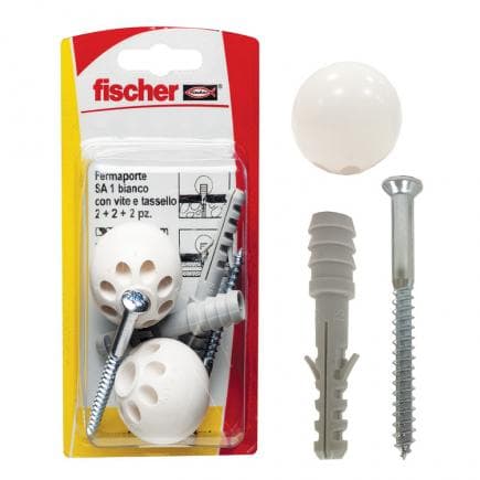 FISCHER 504639 - Butoir de porte marron sous blister SA 1N N K