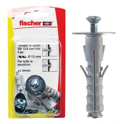 FISCHER 504465 - Cheville à expansion avec barre filetée sous blister SB K