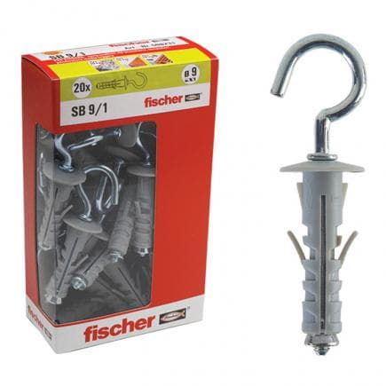 FISCHER 508231 - Cheville à expansion avec œillet ouvert sous boîte SB Y