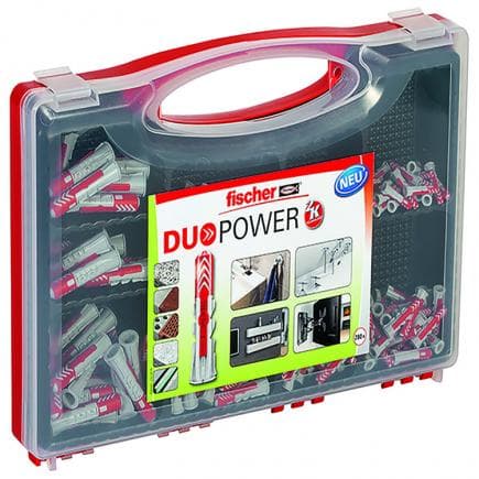FISCHER 535973 - Coffret chevilles REDBOX DUOPOWER