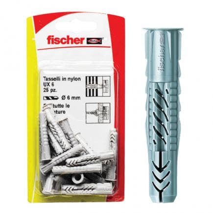FISCHER 531733 - Cheville universelle en nylon sous blister UX K