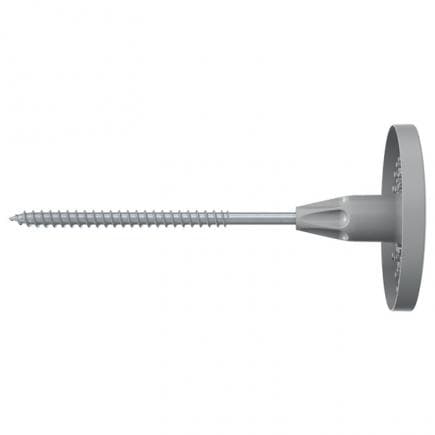 FISCHER 548477 - Cheville à vis pour fixation de panneaux isolants sur bois et OSB TERMOZ 6H