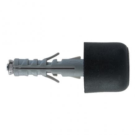 FISCHER 500351 - Cheville à expansion avec butoir de porte en PVC noir SB 9/11