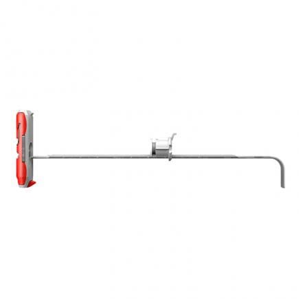 FISCHER 544596 - Cheville basculante en nylon pour plaques de plâtre et autres plaques DUOTEC 12