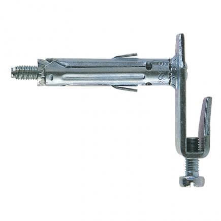FISCHER 500420 - Cheville à expansion métallique avec crochet plat réglable à vis SBS 9/10