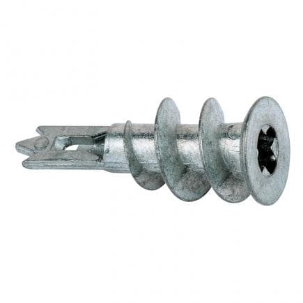 FISCHER 24556 - Cheville auto-taraudeuse en métal pour plaque de plâtre GKM