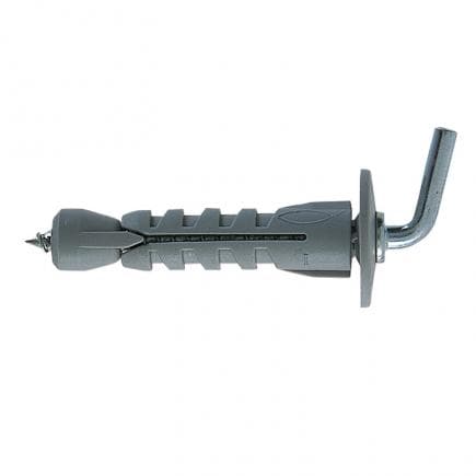 FISCHER 500398 - Cheville à expansion universelle en nylon avec crochet court SBN 9/8
