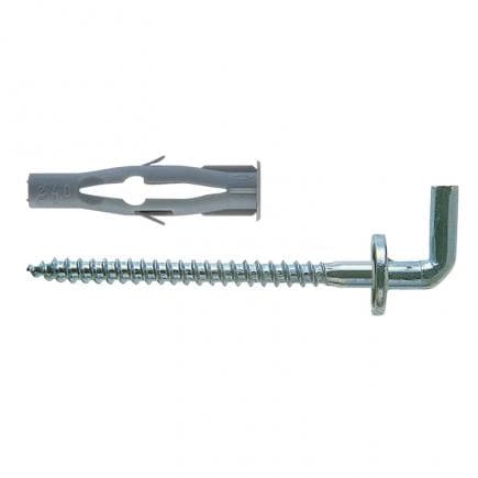 FISCHER 502363 - Cheville universelle en nylon avec crochet FU H