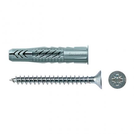 FISCHER 71549 - Cheville universelle en nylon avec vis UX R S