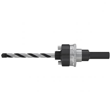 FISCHER 551367 - Adaptateur avec pointe de centrage pour fraises boisseaux au carbure pour mur et bois FML K