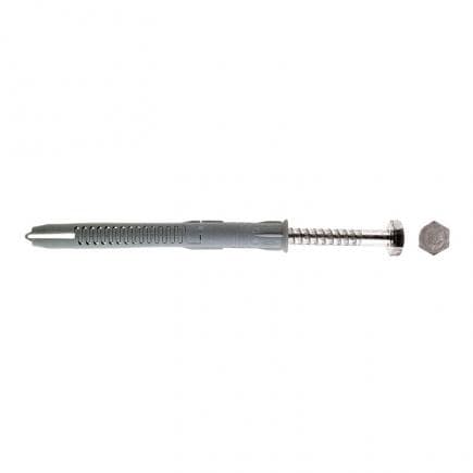 FISCHER 70140 - Cheville allongée avec vis en acier inox à tête hexagonale FUR SS A4