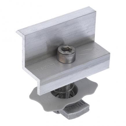 FISCHER 571219 - Pre-assembled final clamp for photovoltaic modules with aluminum frame PM F