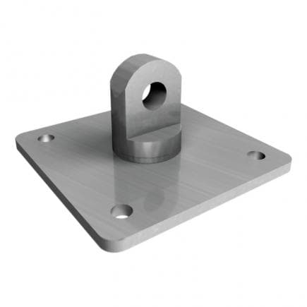 FISCHER 535572 - Mât pivotant pour systèmes d'ancrage flexibles sur toitures en tôle métallique MR