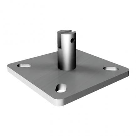 FISCHER 535690 - Plaque intermédiaire inox pour lignes murales ou inclinées SVI