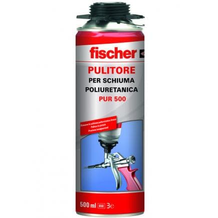 FISCHER 9286 - Nettoyant pour pistolet et pour mousse polyuréthane non polymérisée PUR 500