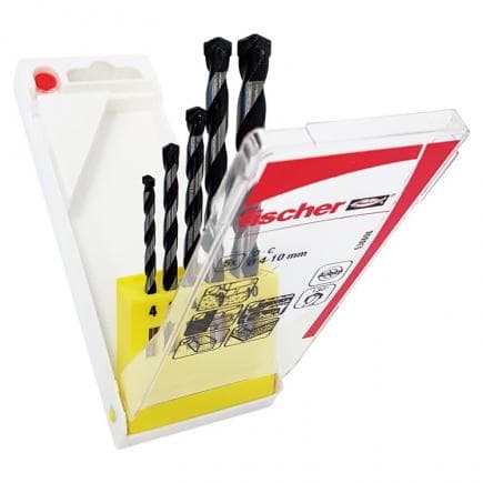 FISCHER 536606 - Jeu de 5 mèches à béton pour perceuse SDX