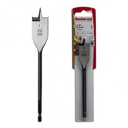 FISCHER 530655 - Mèche plate à pour bois sous blister PLP K