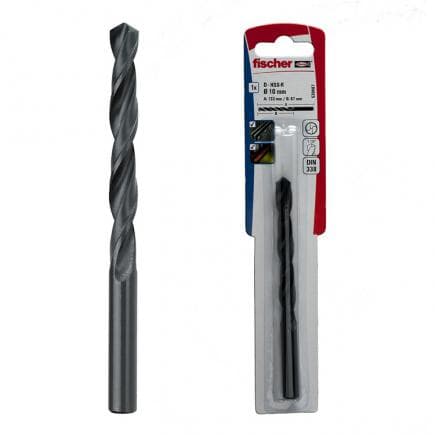FISCHER 530418 - Mèche pour perceuse en acier pour métal sous blister HSS-R K