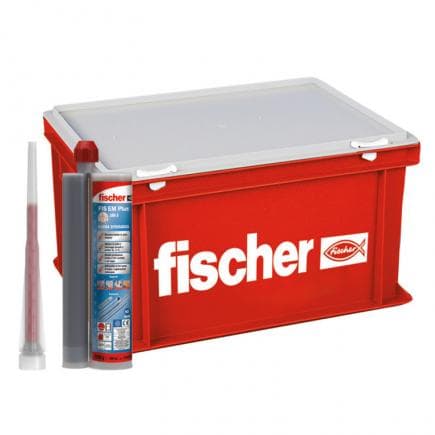 FISCHER 544160 - Box résine époxy avec mélangeur FIS EM PLUS