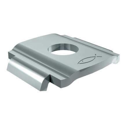 FISCHER 538663 - Rosace de fermeture profilée pour profils FLS HK